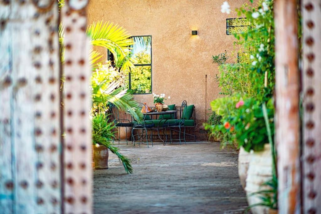 Aux Portes De Marrakech Villa Arts & Deco Avec Piscine Marrakesh Eksteriør bilde